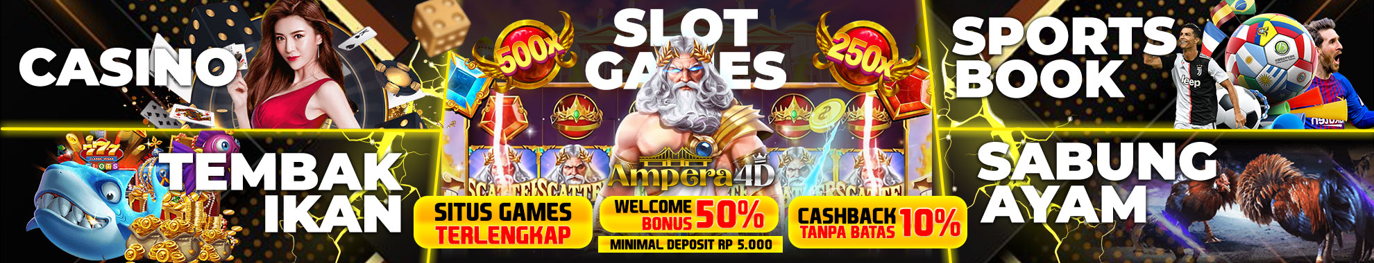 Ampera4D - Kumpulan Provider Game Lengkap dan Populer